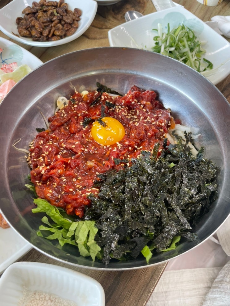  [원평맛집] 신선하고 푸짐한 육회비빔밥, 소고기 맛집 '대운한우암소회관'