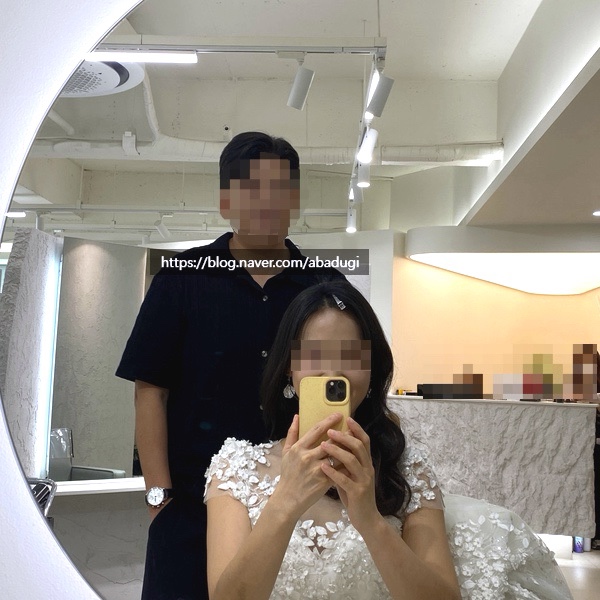  신랑 웨딩촬영당일 히엘 눈썹 화장