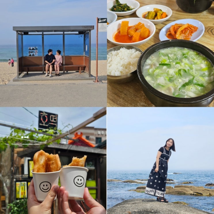  [국내여행/주문진] 2박 3일 주문진 부부 여행 Day 2 |철뚝소머리국밥 | 할매찹쌀호떡 | 소돌해안일주 아들바위공원 | BTS버스 정류장 | 주문진 해수욕장