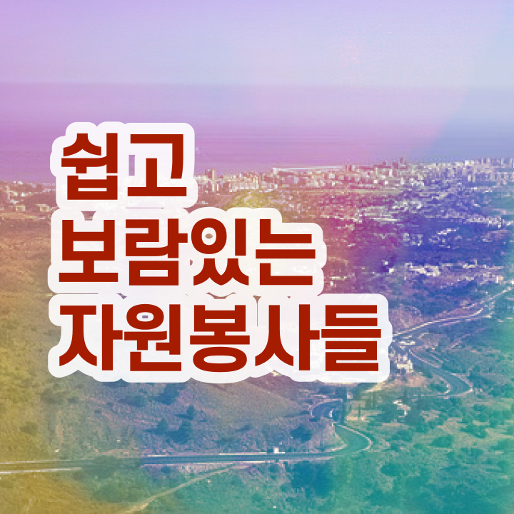  청소년자원봉사 , 자원봉사지도사 자격증 온라인으로 쉽게 합격한 비법 최신정보 공유