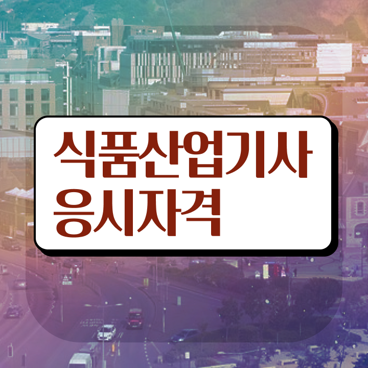  식품산업기사 취업 식품산업기사 취득자격 인강만 듣고 간편하게 준비한 비법