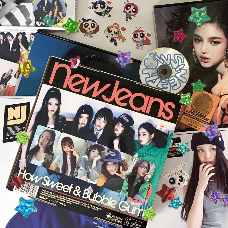 [NewJeans] How Sweet Album Unboxing | Standard Version Set (+Weverse Benefits)