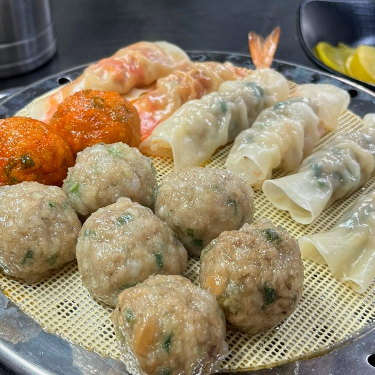  [경남/밀양시/삼문동/영남루/밀양아리랑시장] 굴림만두와 새우만두가 맛있는 밀양 만두 맛집: 굴림당