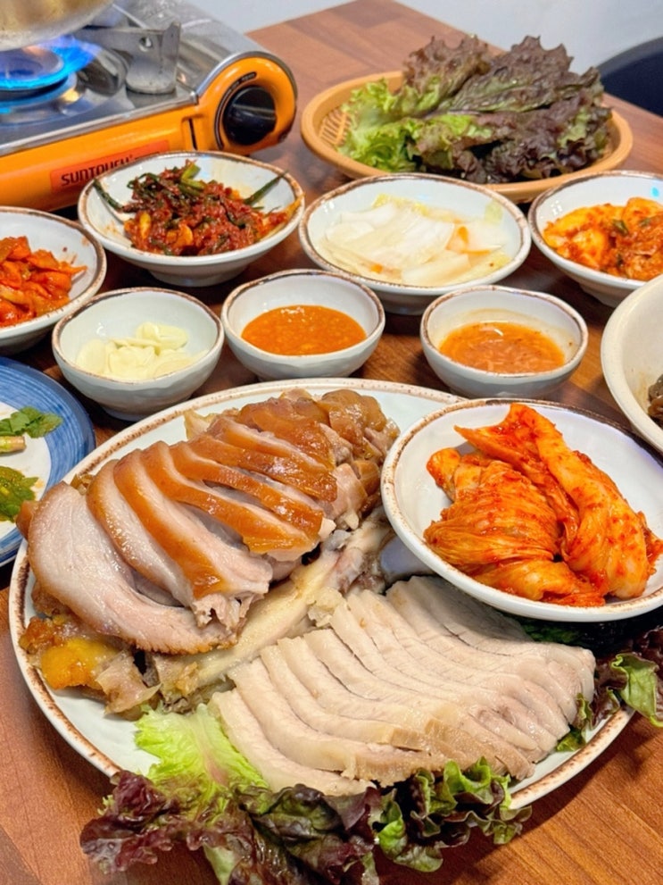  강남 애견동반 식당 팔당족발 맛집