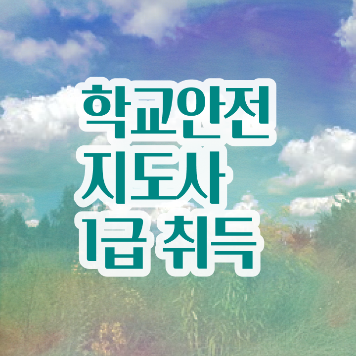  학교안전교육지도사 , 학교안전지도사 자격증 온라인으로 간단히 합격한 전략 알아볼까요
