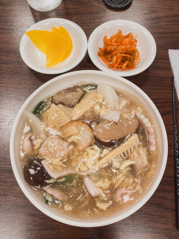  난곡사거리 홍푸차이 단골 중국집에서 중국냉면에 삼선울면, 간짜장, 삼선짬뽕까지