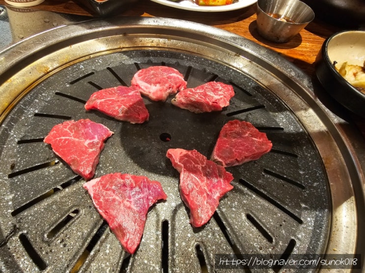  장항동 고기집 소고기 샐러드 무한 뷔페 카우카우 일산 라페스타점