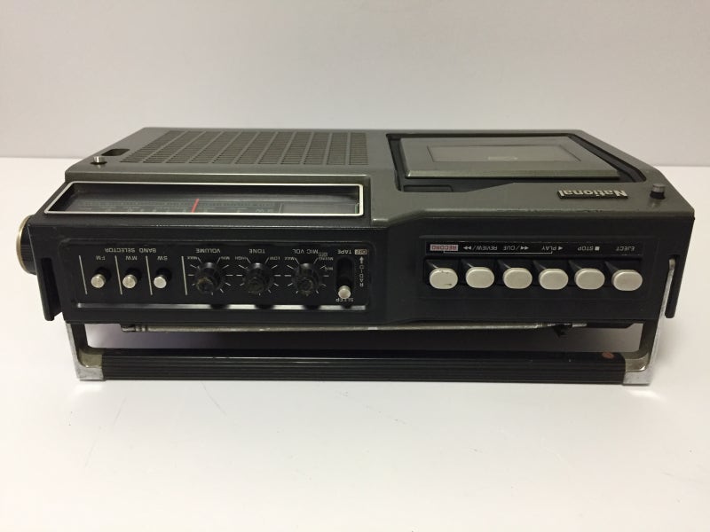 카세트) 1974, National, RQ-448 FM-AM-SW 3Band Radio Cassette