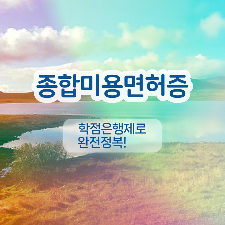  자연 눈썹문신 , 반영구 준비 시작할 때, 챙겨야 하는 자격증은? 인강만 듣고 독학으로 미용면허증 쉽고 빠르게