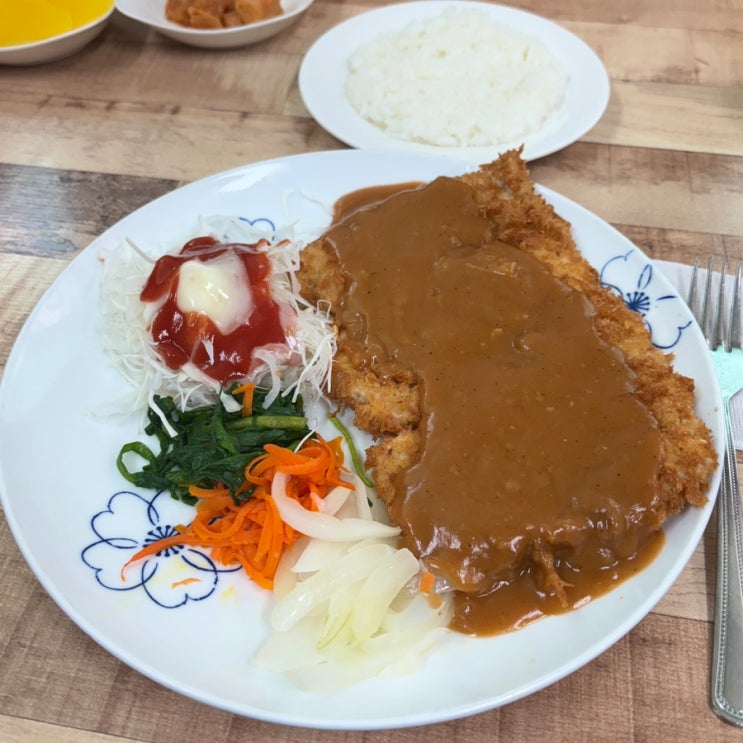  진도읍 맛집 그냥경양식 | 송가인도 단골이라는, 옛날 그대로의 돈가스