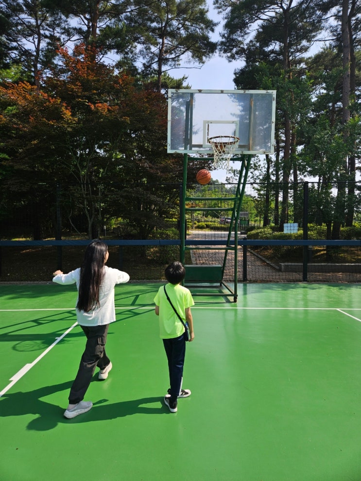 너무 좋은 은평구 기자촌 근린공원 농구장,게이트볼장,어린이 놀이터 후기와 주차장 정보