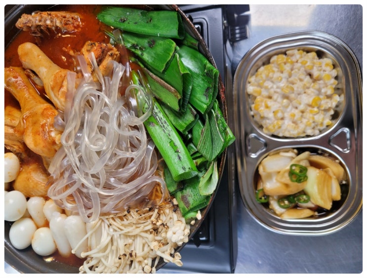  곱이 가득차 있는 곱도리탕 + 애견동반 가능한 곳을 찾으시는 분들이라면 이곳으로!! 구미맛집 창식당 구미인동점