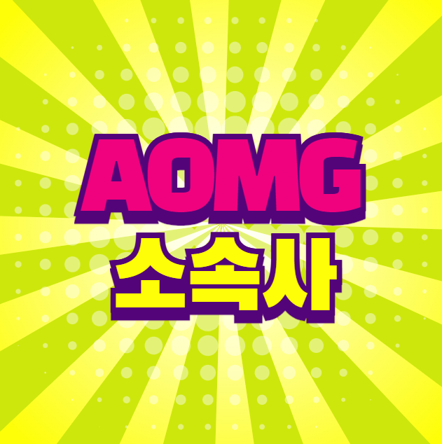 기안84 소속사 AOMG 소속 연예인 아티스트
