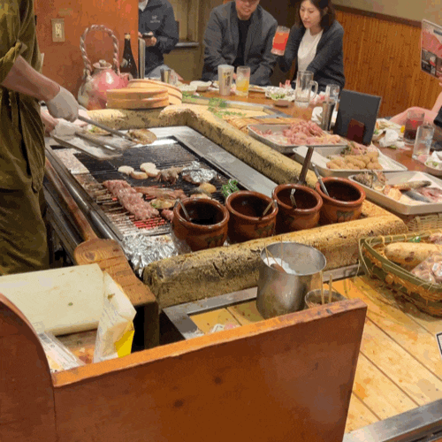  오사카 미즈가케차야 전통 이자카야 주류 무제한 가능