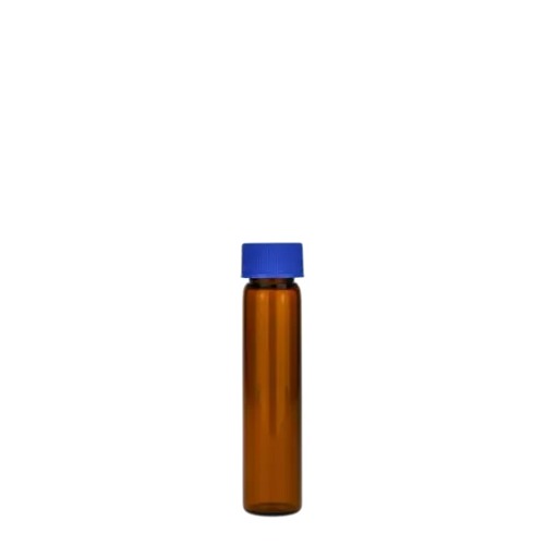  [유리초자] 10 ml 엠버 샘플 바이알 & 스크류 캡 10 ml Amber Storage Vial & Screw cap
