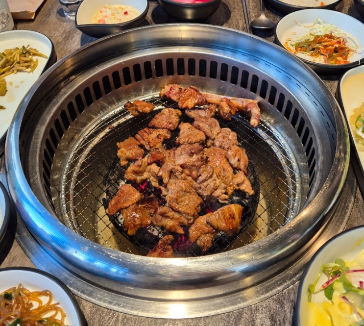 한돈양념갈비 노천골 부평본점, 구워주는 부평시장역 맛집 한돈양념갈비 노천골 부평본점, 구워주는 부평시장역 맛집