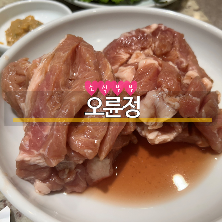  [강동] 돼지갈비, 냉면이 맛있는 강동구청역 맛집 '오륜정'