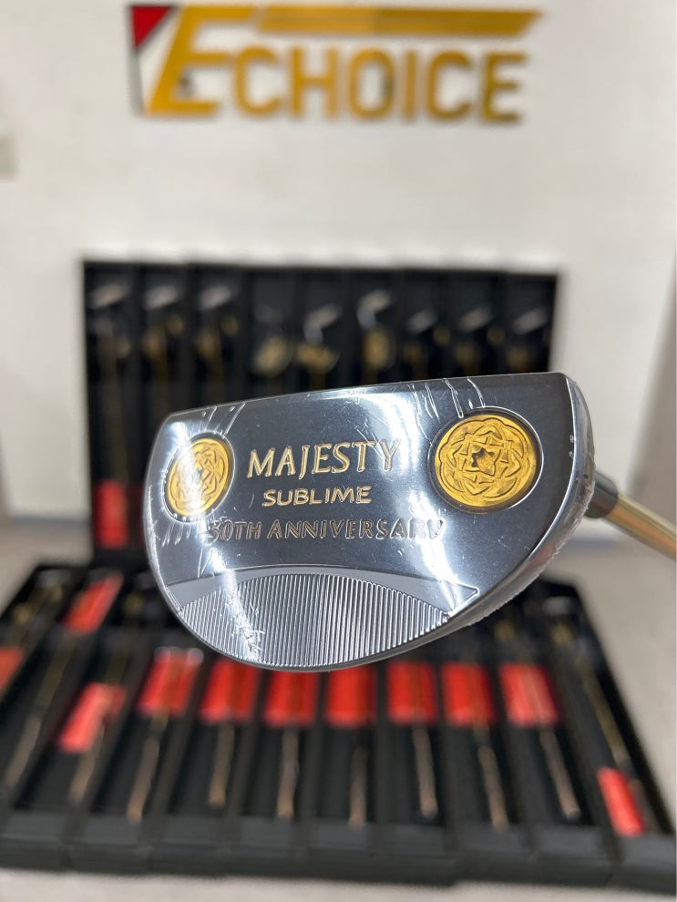  명장의 사고를 승화시켜 최고의 소재와 기술로 도달한 작품 MAJESETY SUBLIME 50th ANNIVERSARY PUTTER 마제스티 50주년 퍼터