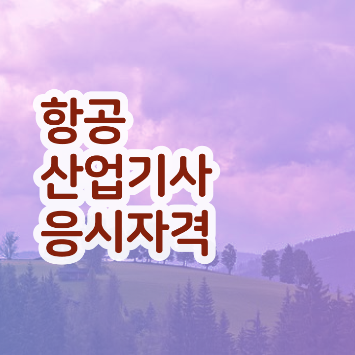  항공산업기사합격률 항공산업기사 취득자격 독학으로 1학기 만에 완료한 과정