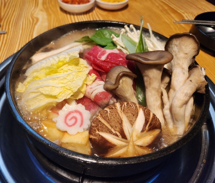  면목역 점심 서울 스키야키 맛집 나베정