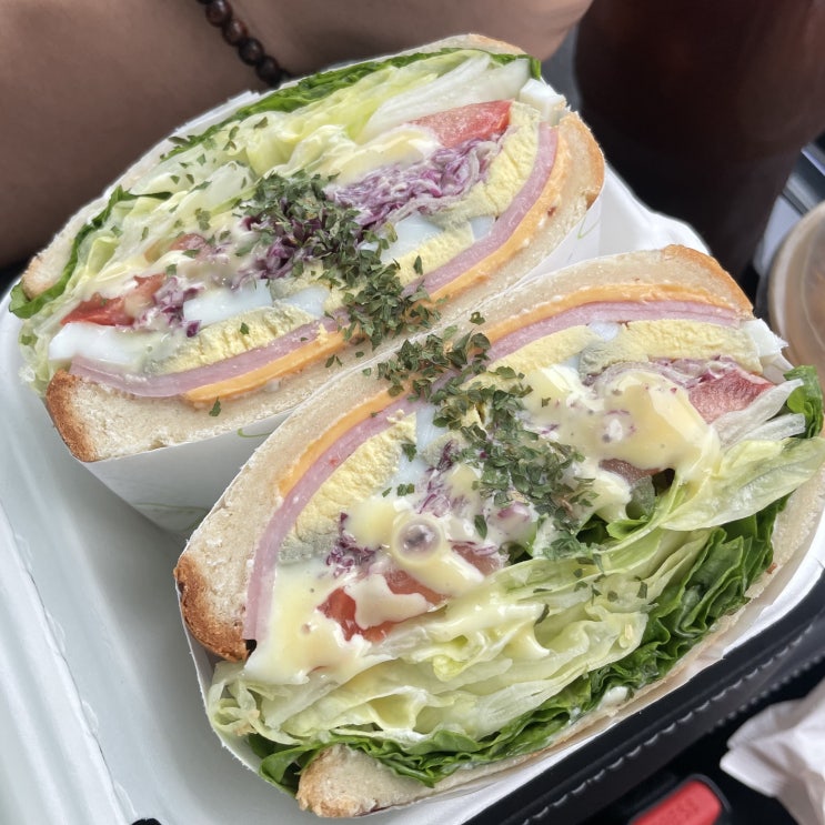  부산 명지 샌드위치 맛집 '동네 커피'