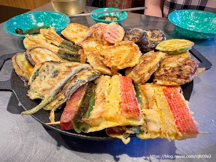  강서구 화곡동 전집 모듬전 열무국수, 열무김치가 맛있는 맛집