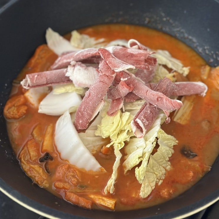  궁금해서 주문해본 배민 B마트 배민이지 흑룡강식 뉴진면 마라탕 650g 리뷰. 비추.