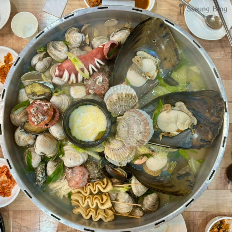  수원 야구장 근처 조원동 푸짐한 해산물과 조개찜 맛집 :: 택이네 조개전골