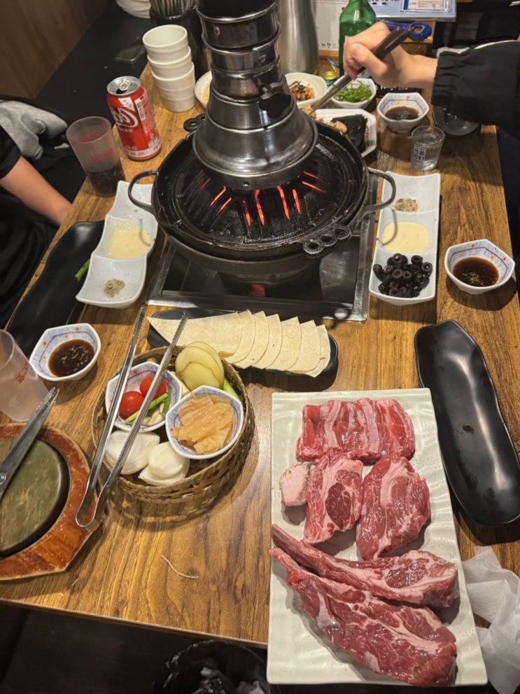  하단 회식 품격있는 북해도식 양고기 징기스