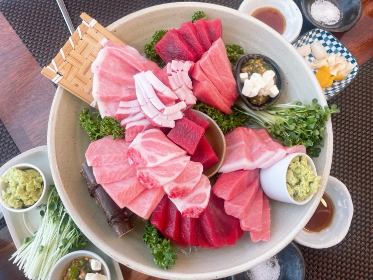  별내 맛있는 숙성 참치집  런치 세트를 즐기다!