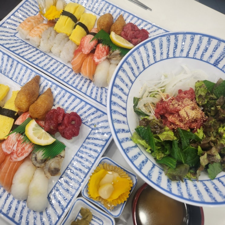  연수동 동춘동 맛집 나사렛병원 초밥 스시 먹은 후기 김호권의 청년어부(feat. 동춘동 공영주차장)