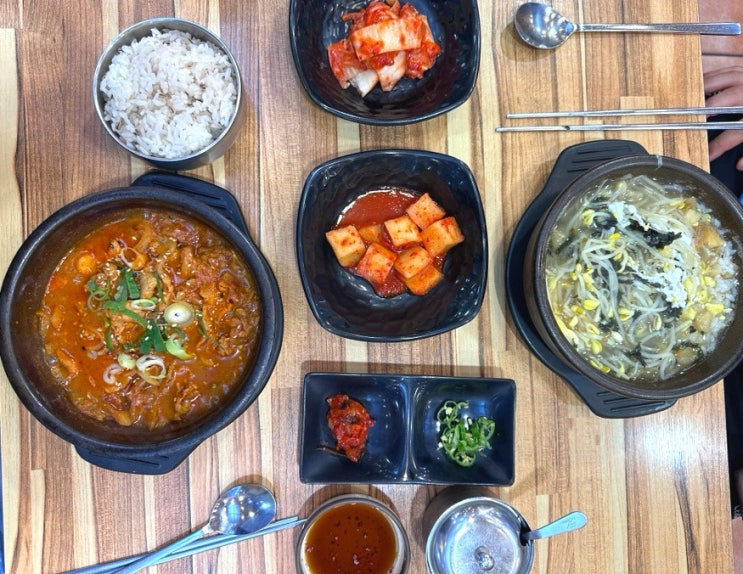  용인맛집 죽전해장국 황태콩나물국밥 뚝배기제육 위풍당당전주콩나물국밥