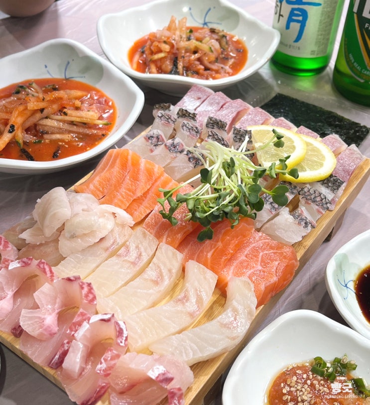  부산 광안동 맛집, 숙성회 코스 가성비 횟집 추천 구명애포항물회 광안리 본점