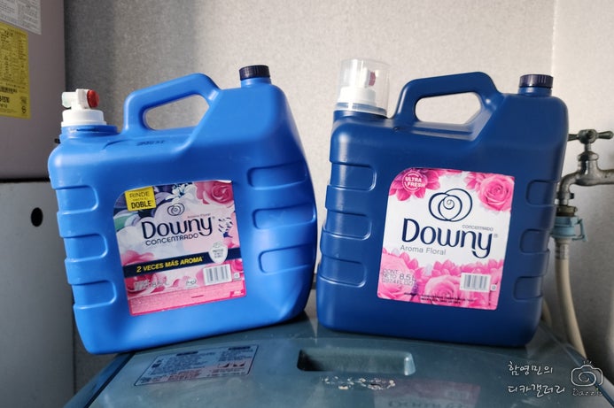 다우니 섬유유연제 8.5L 고농축 대용량 내돈내산 비교후기