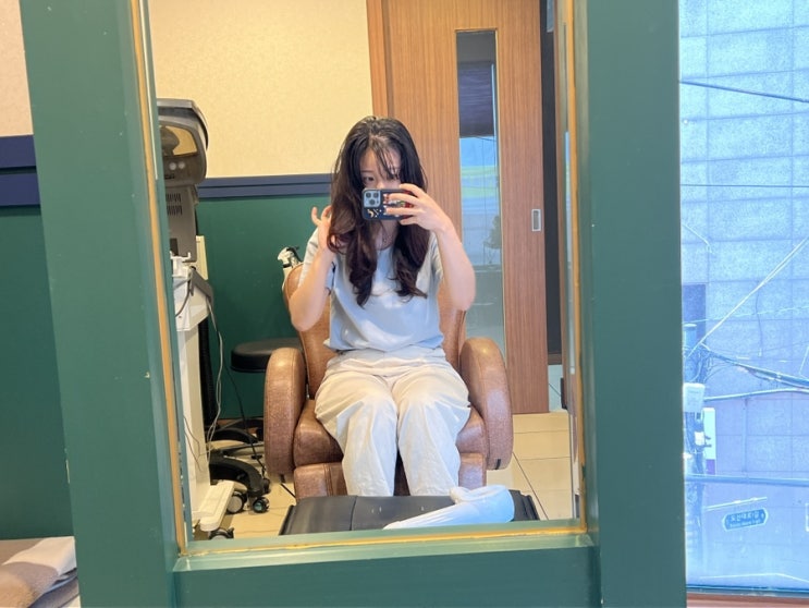  탈모관리 아미치 0.3 신사점 / 2달째 원형탈모 관리 받는중, 얼마나 자랐을까? 중간검사 받고 왔어요~!