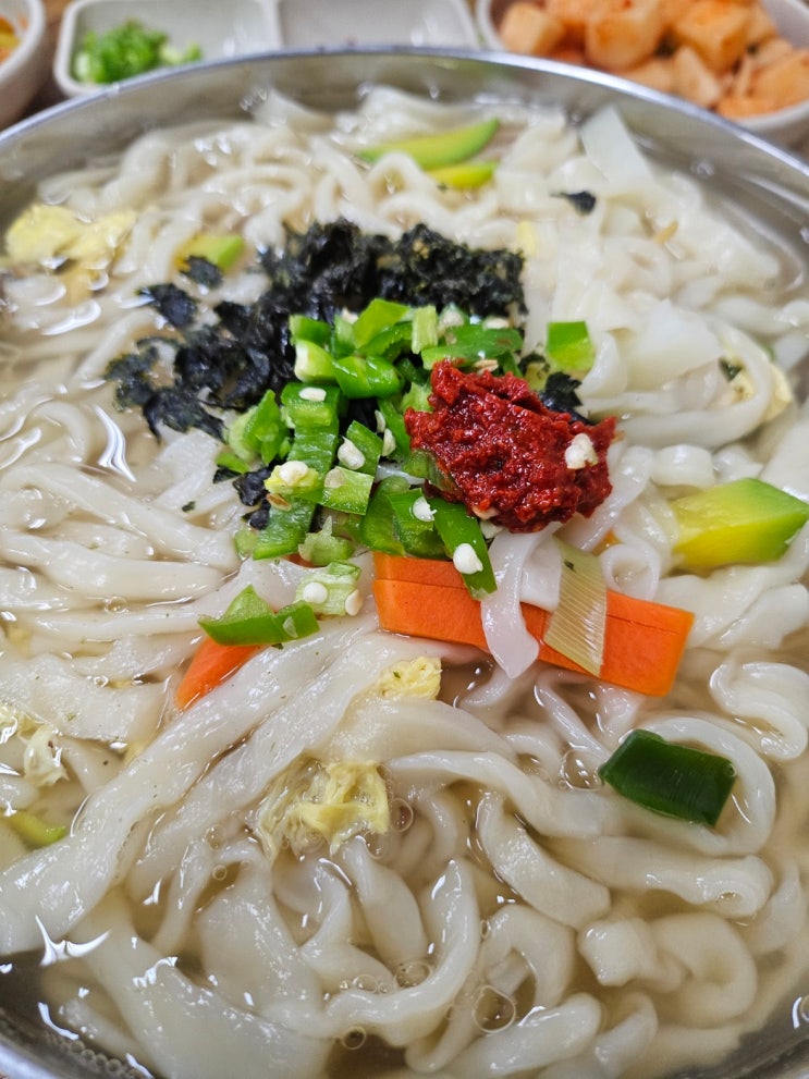  서산 대산 소문난 옛날 손칼국수 반응 좋은 맛집 후기