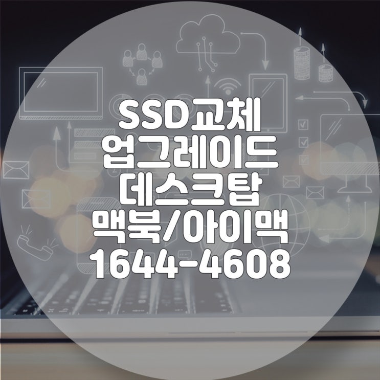  컴퓨터 성능 향상을 위한 SSD 업그레이드 및 원격 프로그램 설치 가이드