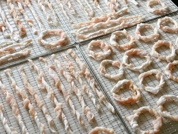  홈메이드 터키츄 | 강아지 칠면조 힘줄 건조 수제간식 만들기