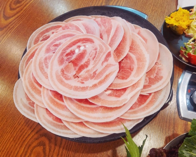  부산 강서구 명지 맛집 날마다대박나는집 명지점 꽃삼겹살