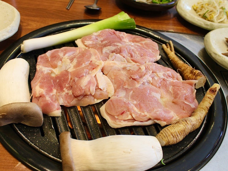  대구 달서구 죽전동 죽전역 닭 숯불구이 맛집 인화정