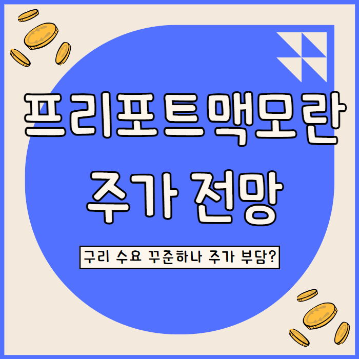  프리포트 맥모란 주가 구리 가격에 발맞춰 고공행진했지만