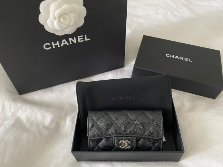  샤넬(CHANEL), 클래식 똑딱이 은장 카드지갑