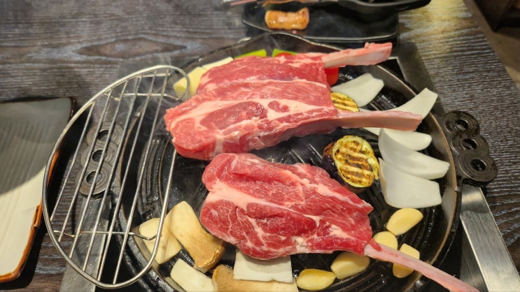  경기/산본 구워주는 프리미엄 양갈비 맛집 화양 방문후기!!
