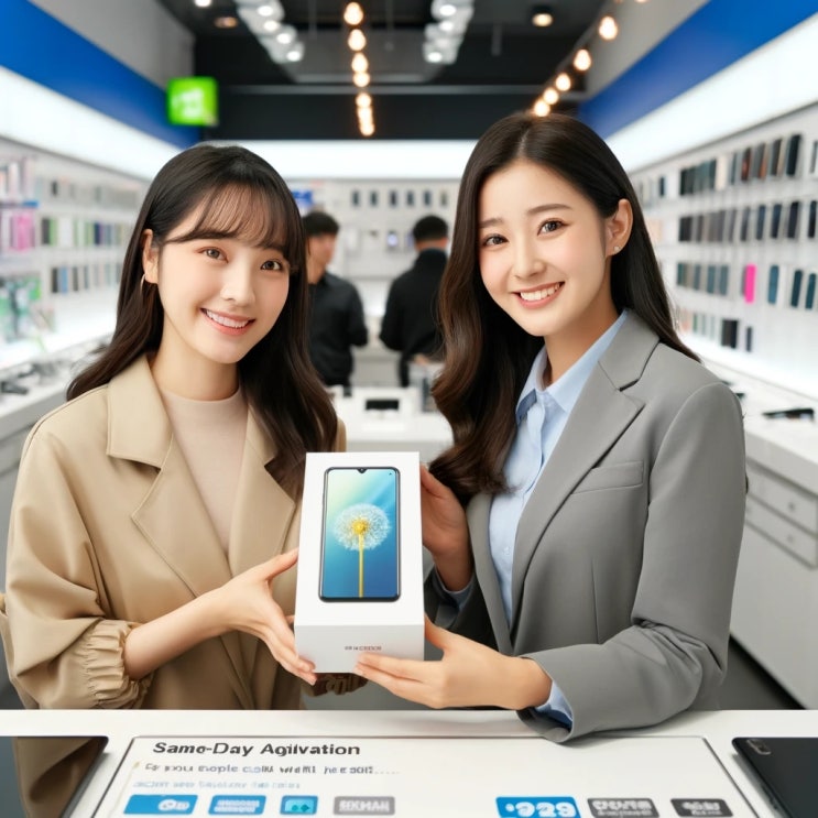  가산선불폰 신불자 개통 당일도 된다