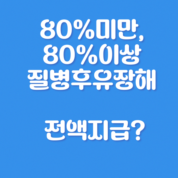  뚜렷한 치매(CDR 3점)로 질병후유장해 80%미만 받은 상태에서, CDR 4점으로 악화된경우, 질병후유장해80%이상 추가로 받을 수 있나?