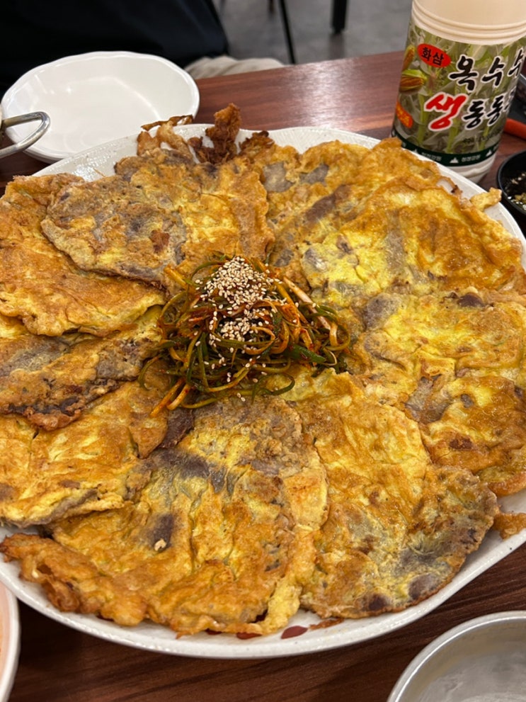  강원도 춘천 전집 추천, 평창손왕정막걸리 (육전, 옥수수 막걸리)