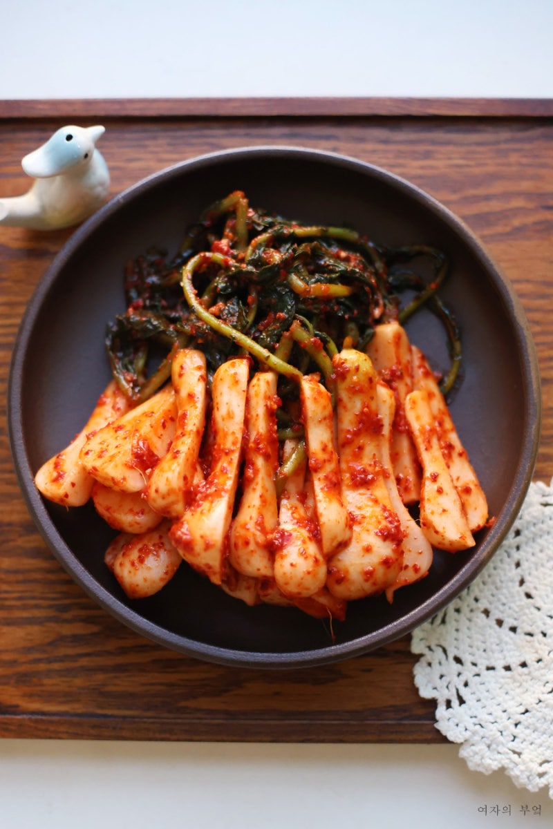 여름 알타리김치담그는법 알타리무김치 총각김치담그는법