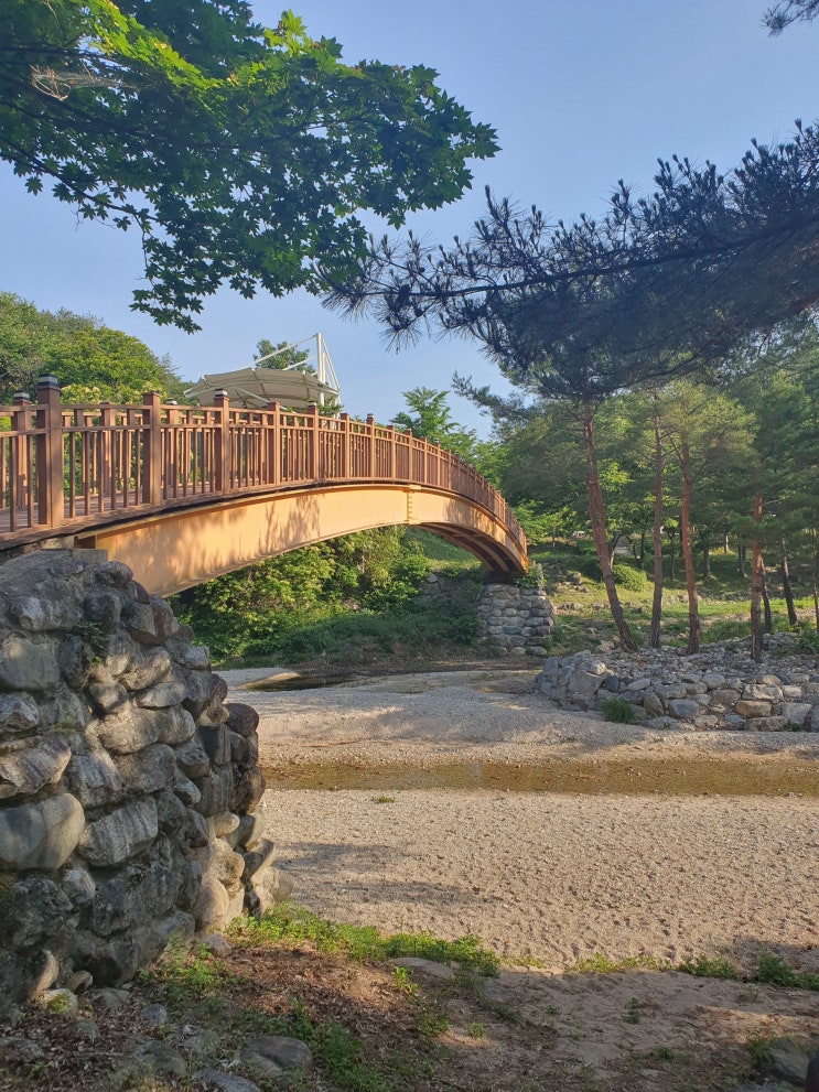  구수곡 국립 자연휴양림 울진 캠핑장 데크