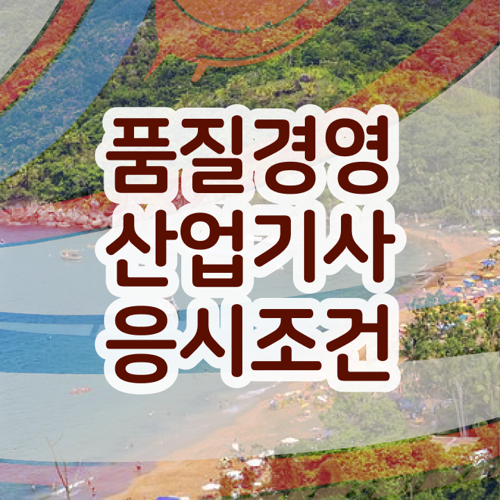  품질경영산업기사 필기 인강 품질경영산업기사 응시자격 인강만 듣고 5개월 만에 준비한 전략