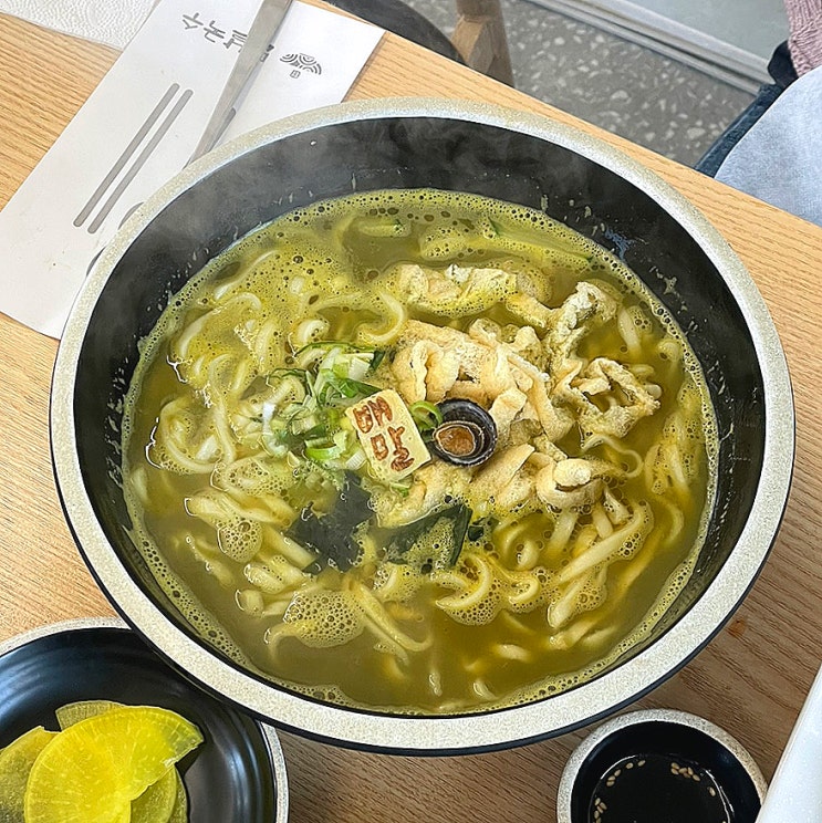  마산 구산면 맛집 맨날국수:비오는날 배말칼국수,초록초록뷰는 덤